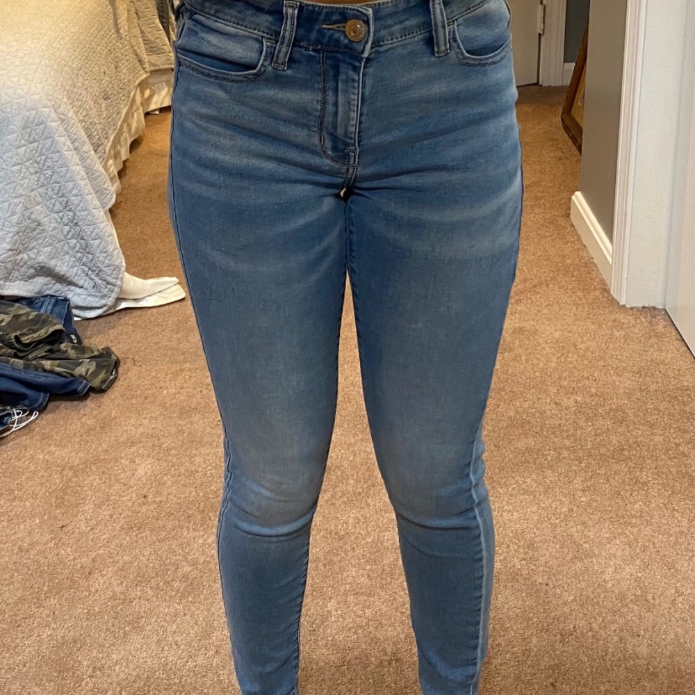 Light blue jeans